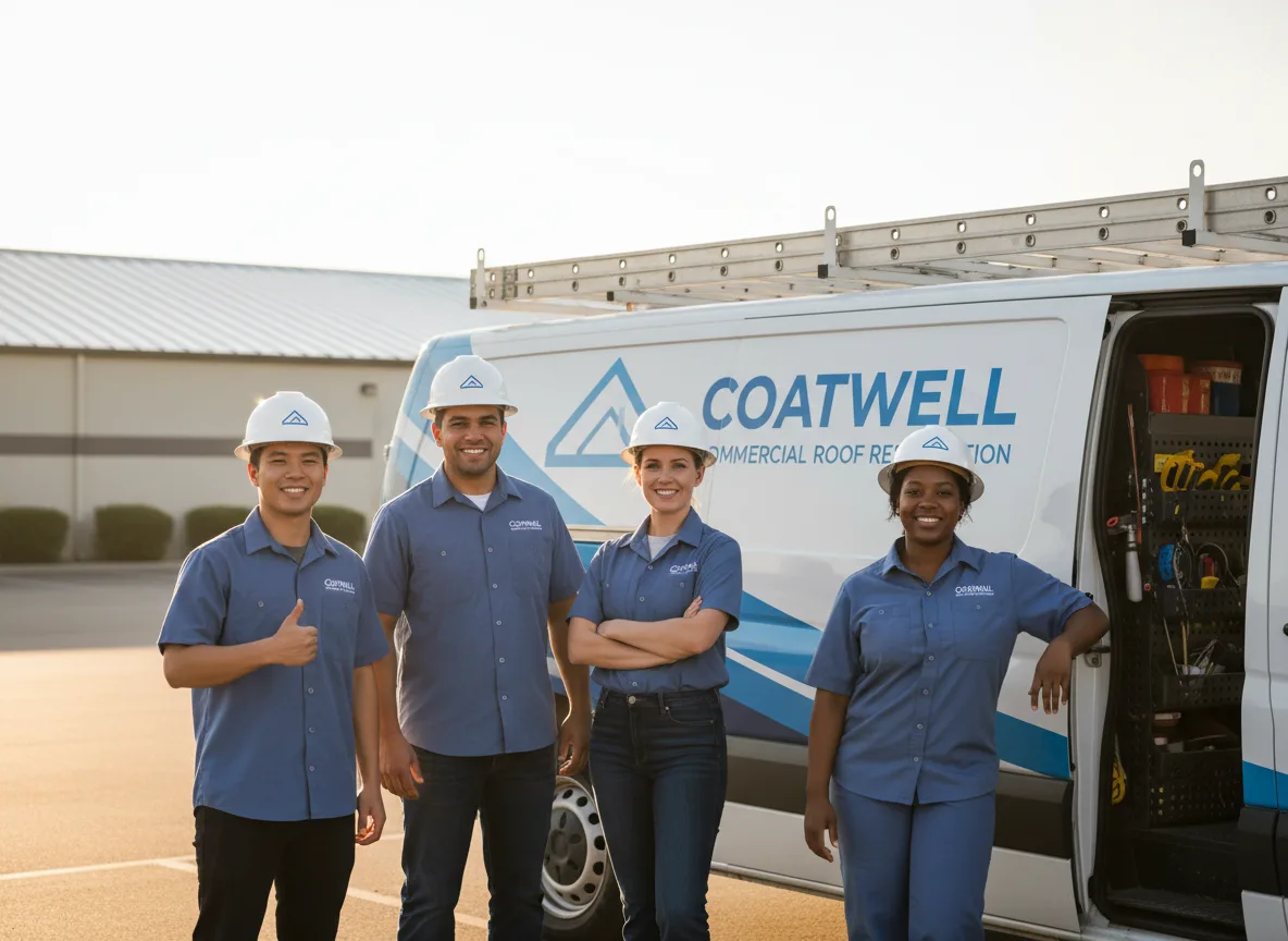 Commercial roof coating company in Pooler, GA